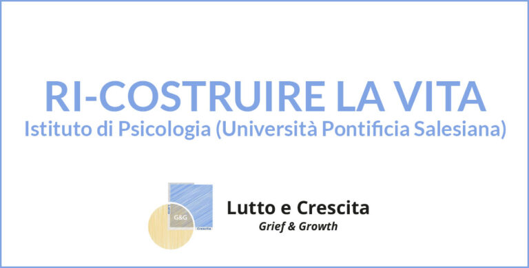 RI-COSTRUIRE LA VITA