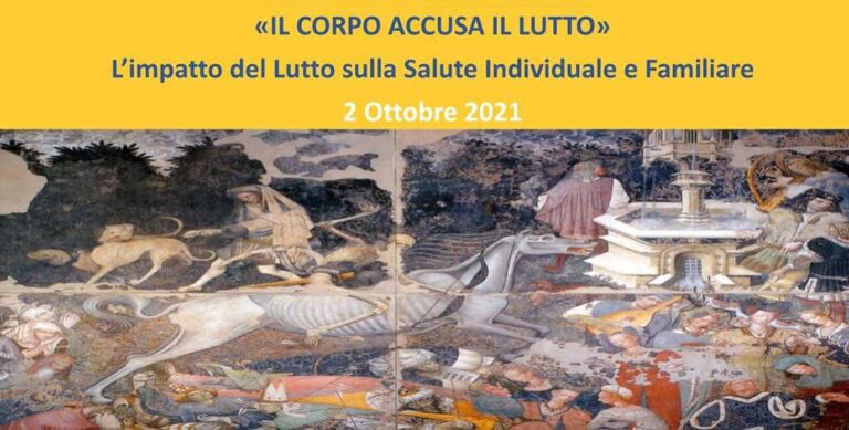 il corpo accusa il lutto